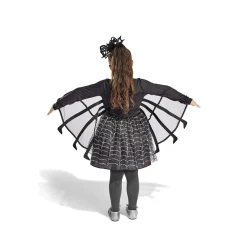 Déguisement enfant Halloween araignée robe noir et blanc 4/6 ans < Gifi Outlet