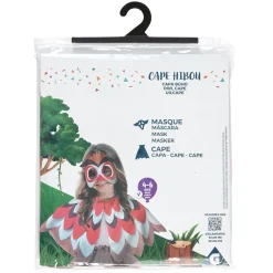 Déguisement enfant Hibou masque et cape 4/6 ans