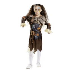 Déguisement enfant épouvantail robe et ceinture 7/10 ans < Gifi