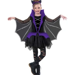 Déguisement fille Halloween chauve souris 11/14 ans