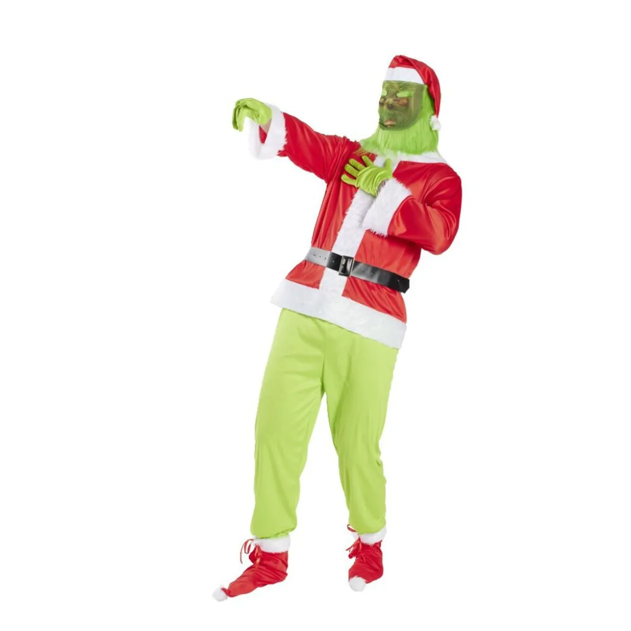 Déguisement Grinch 6 pièces Taille S/M