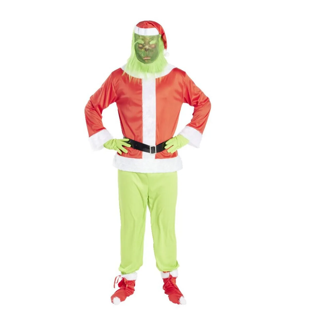 Déguisement Grinch 6 pièces Taille S/M