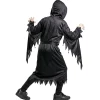 Déguisement Halloween enfant Scream Ghostface polyester noir 4/6ans