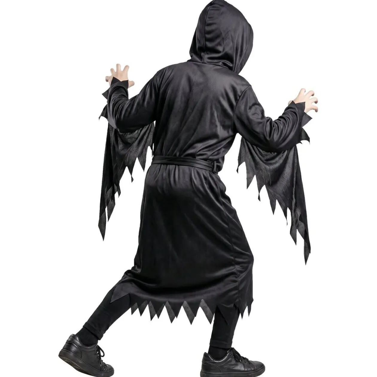 Déguisement Halloween enfant Scream Ghostface polyester noir 4/6ans