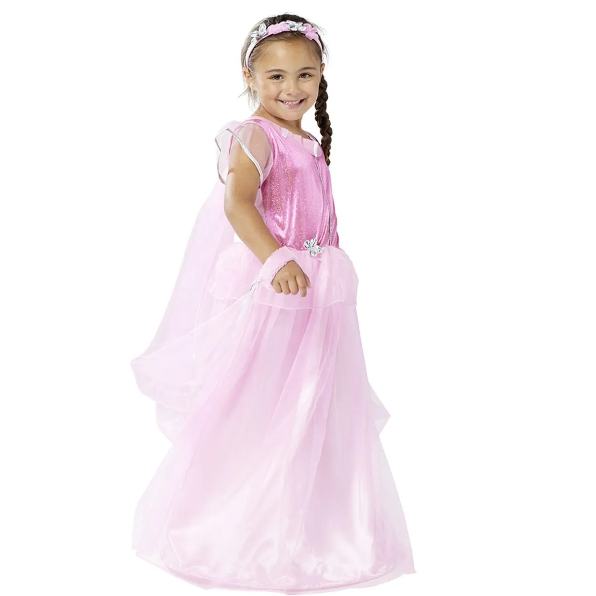 Déguisement princesse rose brillant 11/14 ans < Gifi Outlet
