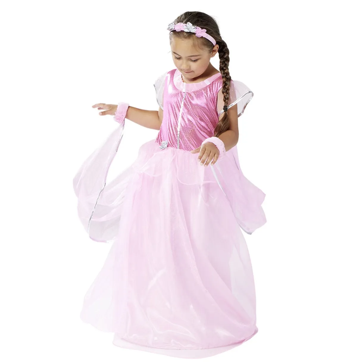 Déguisement princesse rose brillant 11/14 ans < Gifi Outlet