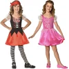 Déguisement réversible de princesse et de pirate 4/6 ans