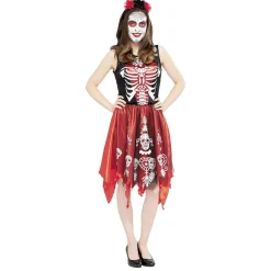 Déguisement squelette femme taille M