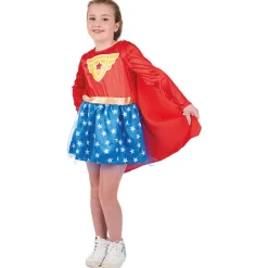 Déguisement Super héros robe et cape 11/14 ans