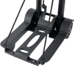 Diable compact pliant transport 50kg métal et plastique noir