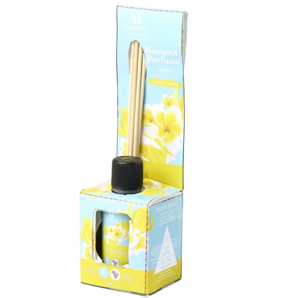 Diffuseur à bâtonnets Mességué Petit Bouquet Monoï 50ml < Gifi Best