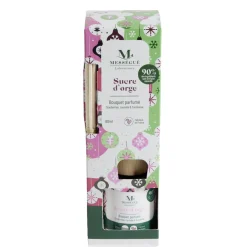 Diffuseur à bâtonnets 80ml Mességué bouquet parfumé sucre d'orge