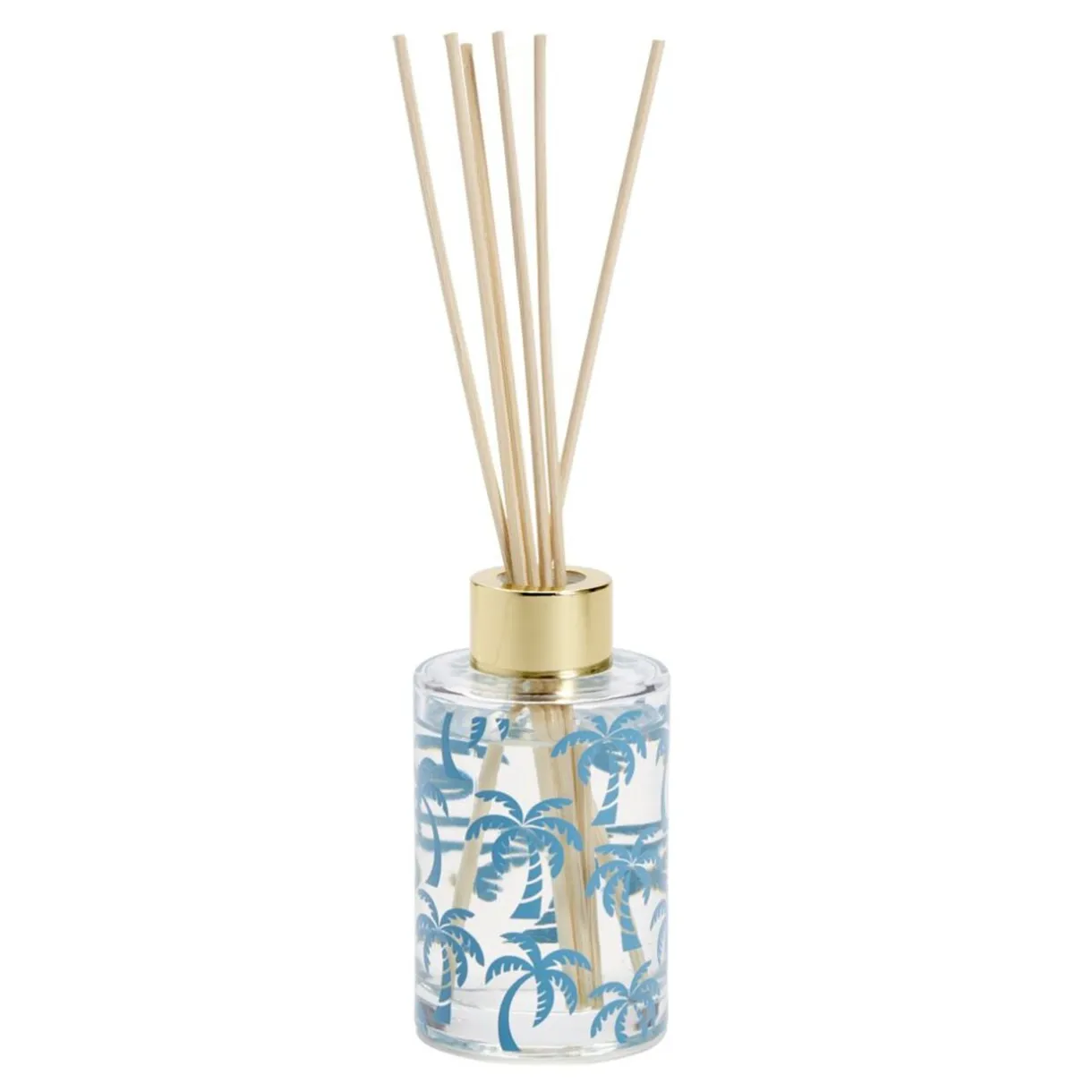 Diffuseur à bâtonnets 100ml motif bord de mer bleu Ø2,5xH9,5cm (2 modèles) < Gifi Clearance