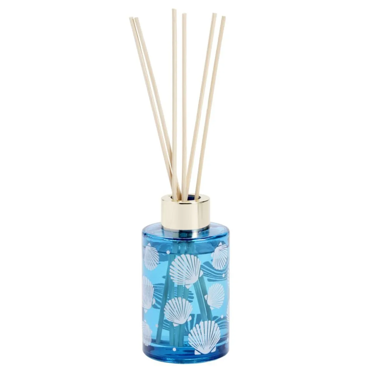 Diffuseur à bâtonnets 100ml motif bord de mer bleu Ø2,5xH9,5cm (2 modèles) < Gifi Clearance