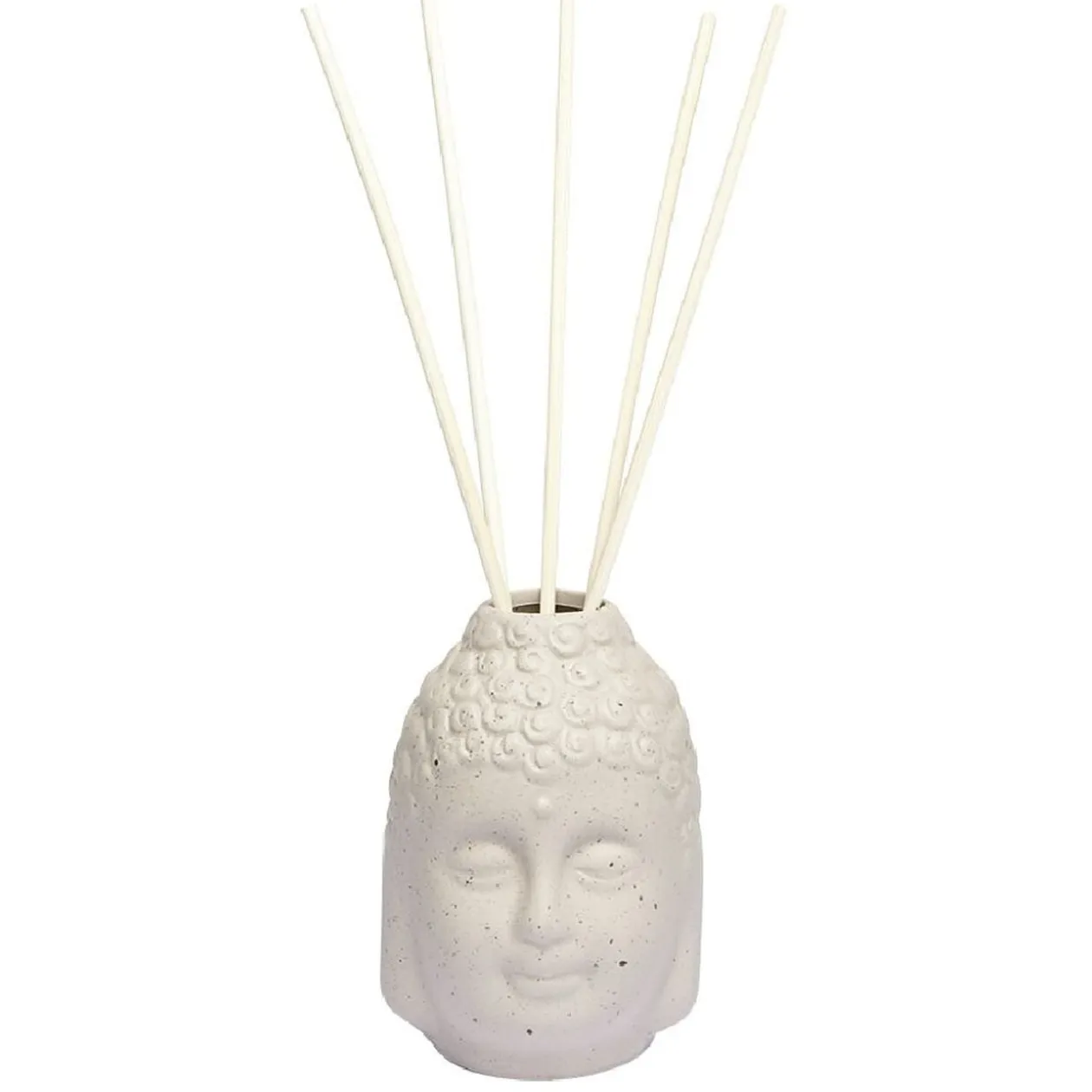 Diffuseur à bâtonnets tête Bouddha en céramique (2 modèles)