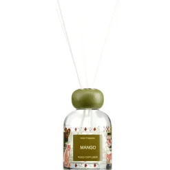 Diffuseur de parfum capillaire 100ml en verre Ø6xH10cm (3 modèles) < Gifi Sale