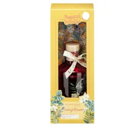 Diffuseur de senteur à bâtonnets bouteille verre colorée Ø7xH10cm (3 modèles) < Gifi Sale