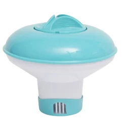 Diffuseur de traitement flottant blanc et bleu Ø12,5cm