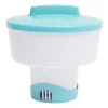 Diffuseur de traitement flottant blanc et bleu Ø11,5xH17,5cm