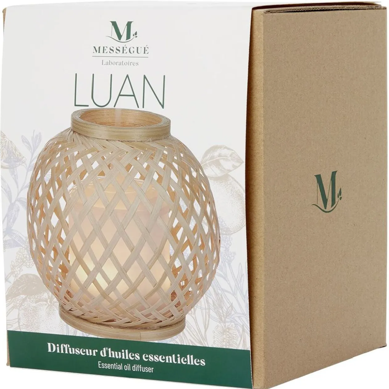 Diffuseur d'huiles essentielles en bambou