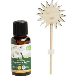 Diffuseur Duo Capilla et huile essentielle de citronnelle bio Mességué 30ml < Gifi Sale