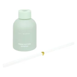 Diffuseur en verre coloré mat Ø7,5xH11cm (3 modèles)
