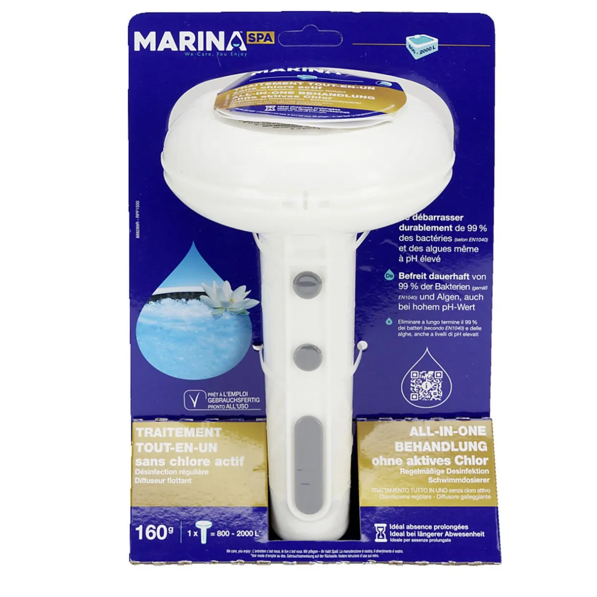 Diffuseur flottant pour SPA Marina Traitement complet au Brome < Gifi Discount