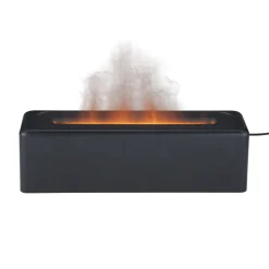 Diffuseur huile essentielle éclairage feu et glace 2 couleurs L24,6cm