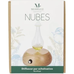 Diffuseur par nébulisation Mességué socle bambou