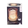 Diffuseur roche LED base bois avec 1 huile essentielle - 2 modèles < Gifi Best