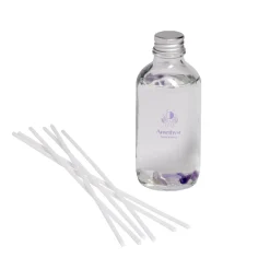 Diffuseur senteur avec pierres semi précieuses et 6 bâtonnets - 4 modèles