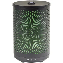 Diffuseur ultrasonique lumineux Mességué cylindrique noir 120 ml