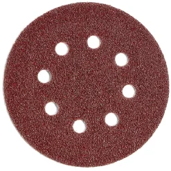 12 disques abrasifs en Corindon pour ponceuses vibrantes - Ø125 mm