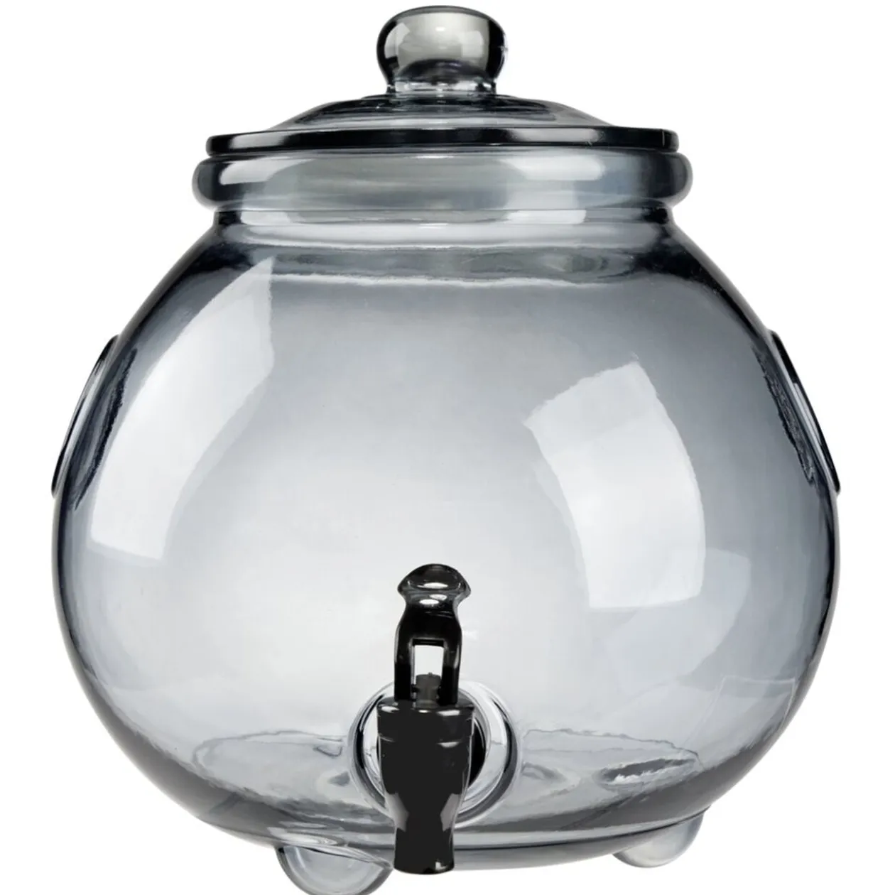 Distributeur de boisson Halloween 5,8L marmite verre transparent Ø23xH25,5cm