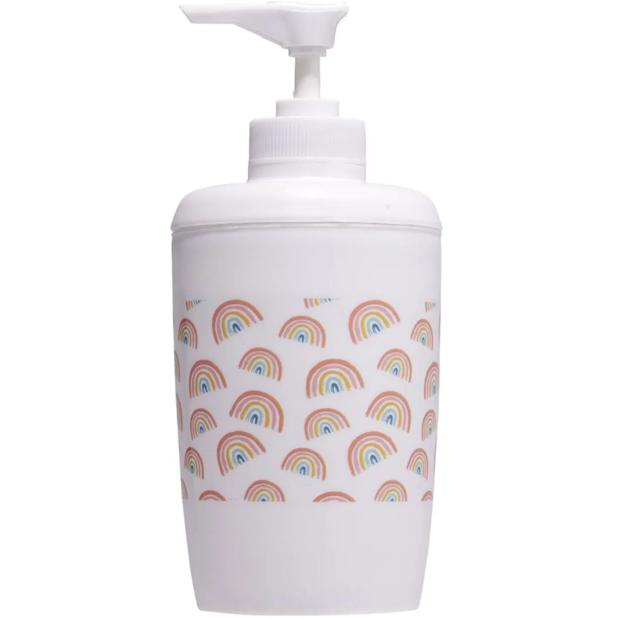 Distributeur de savon motif arc en ciel Ø7xH15,6cm < Gifi Discount