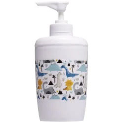 Distributeur de savon motif dinosaure Ø7xH15,6cm