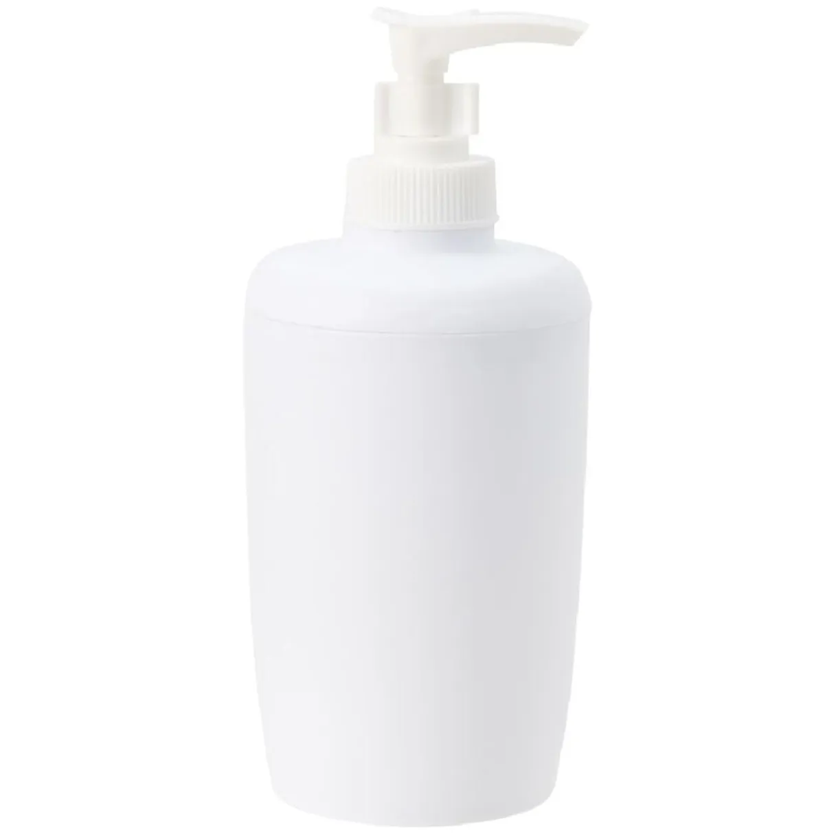 Distributeur à savon en plastique uni blanc < Gifi Discount