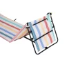 Dossier de plage pliable métal et tissu bayadère rayures multicolores 51xL150cm < Gifi Online