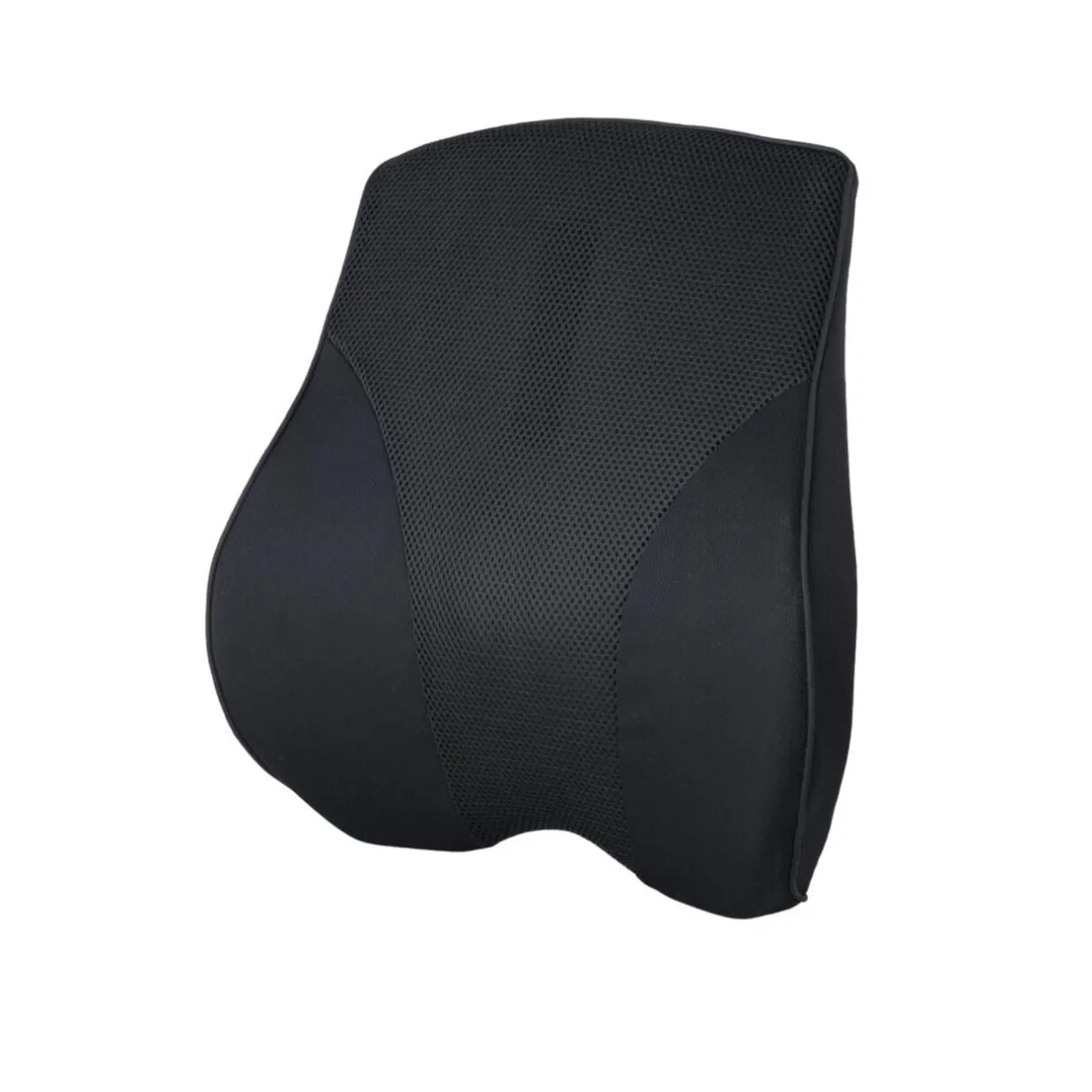 Dossier lombaire chaise de bureau mémoire de forme noir 43x11xH39,5cm < Gifi Hot