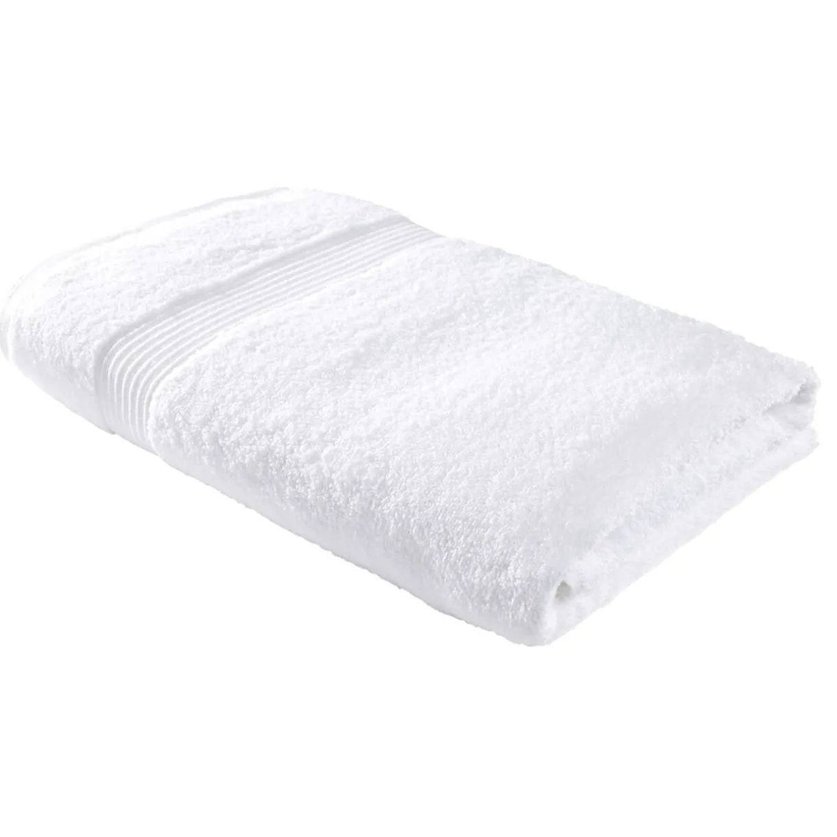 Drap de bain maxi 90x150cm coton blanc craie < Gifi