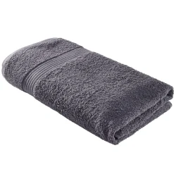 Drap de bain 70x130cm coton gris fusain < Gifi Clearance