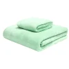 Drap de bain 70x140cm et serviette de toilette 35x75cm (3 modèles)