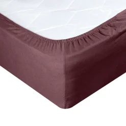 Drap-housse 1 personne microfibre uni 90x190cm (4 modèles) < Gifi Best