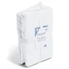 Drap housse 140x190cm 100% coton blanc