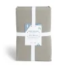Drap housse 90x190cm 100% coton gris foncé < Gifi Hot