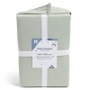 Drap housse 140x190cm 100% coton vert céladon < Gifi Sale