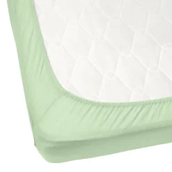 Drap housse 140x200cm 1 personne vert < Gifi Clearance