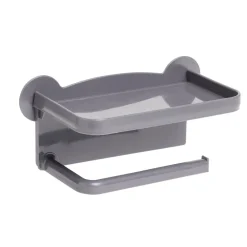Dérouleur de papier WC avec support téléphone 21x10xH11cm - 2 modèles < Gifi Discount