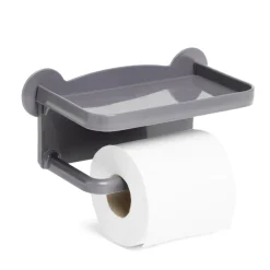 Dérouleur de papier WC avec support téléphone 21x10xH11cm - 2 modèles < Gifi Discount