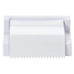 Dérouleur papier toilette blanc